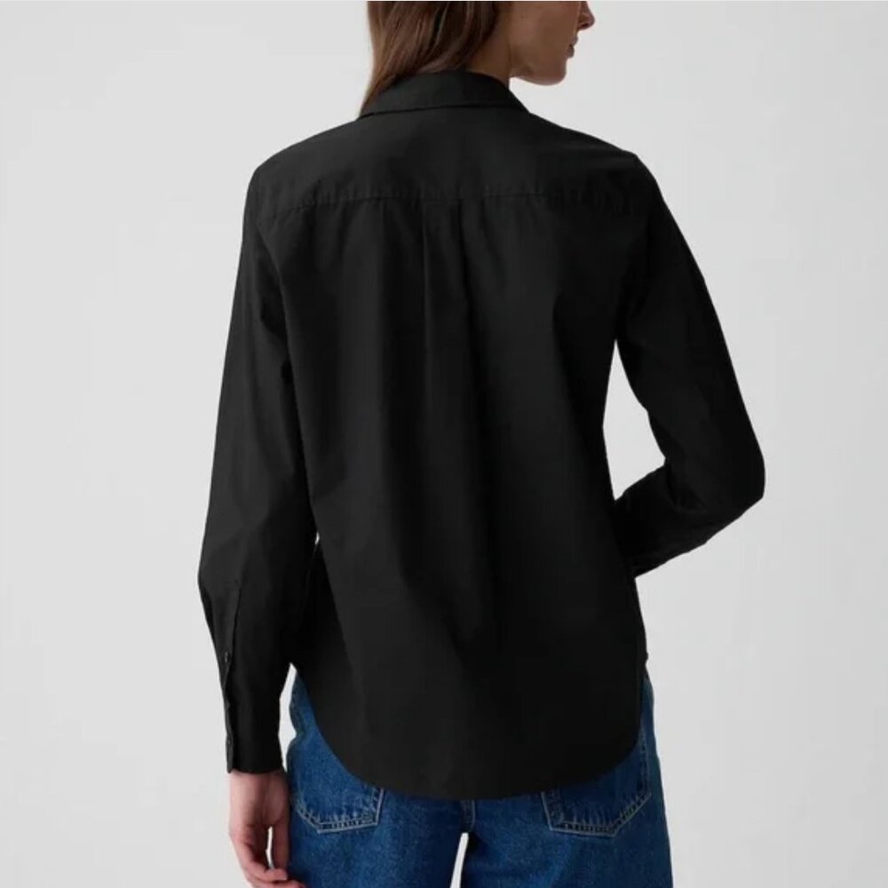 GAP Organic Cotton Button Down PERFECT SHIRT Shir… - image 2